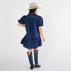Caryn Lawn Smith Dress Navy