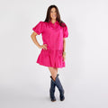Caryn Lawn Smith Dress Pink