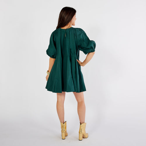 Caryn Lawn Blake Dress Forest