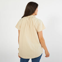 Load image into Gallery viewer, Caryn Lawn Emily Corduroy Top Camel