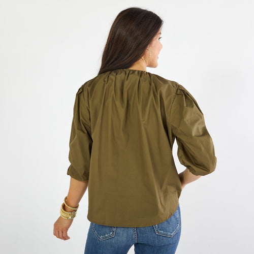 Asher Top Olive