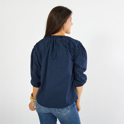 Asher Top Navy