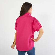 Load image into Gallery viewer, Betsy Collar Top Pink
