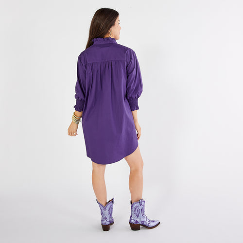 Kimberly Game Day Dress Purple