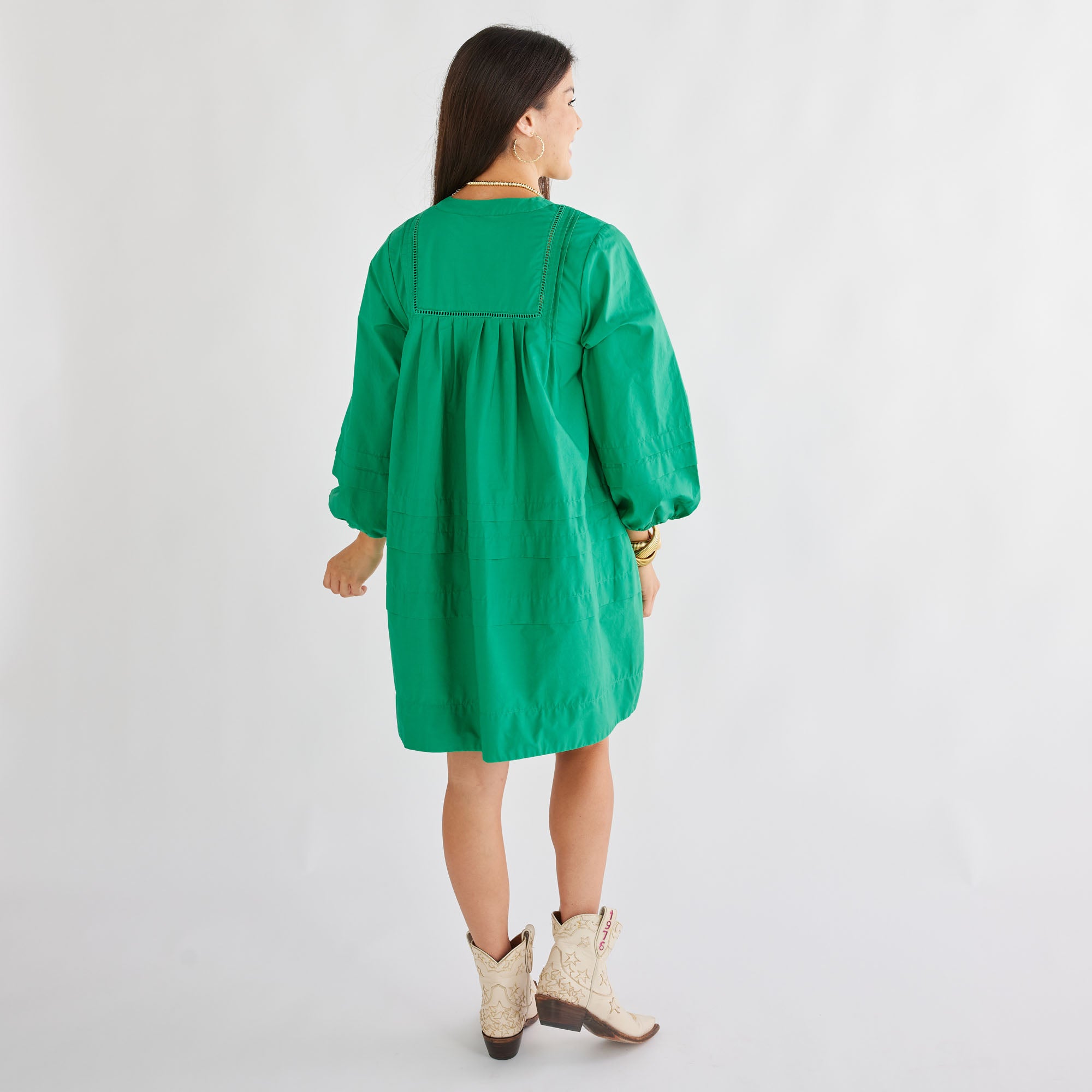 Caryn Lawn Stevie Dress Kelly
