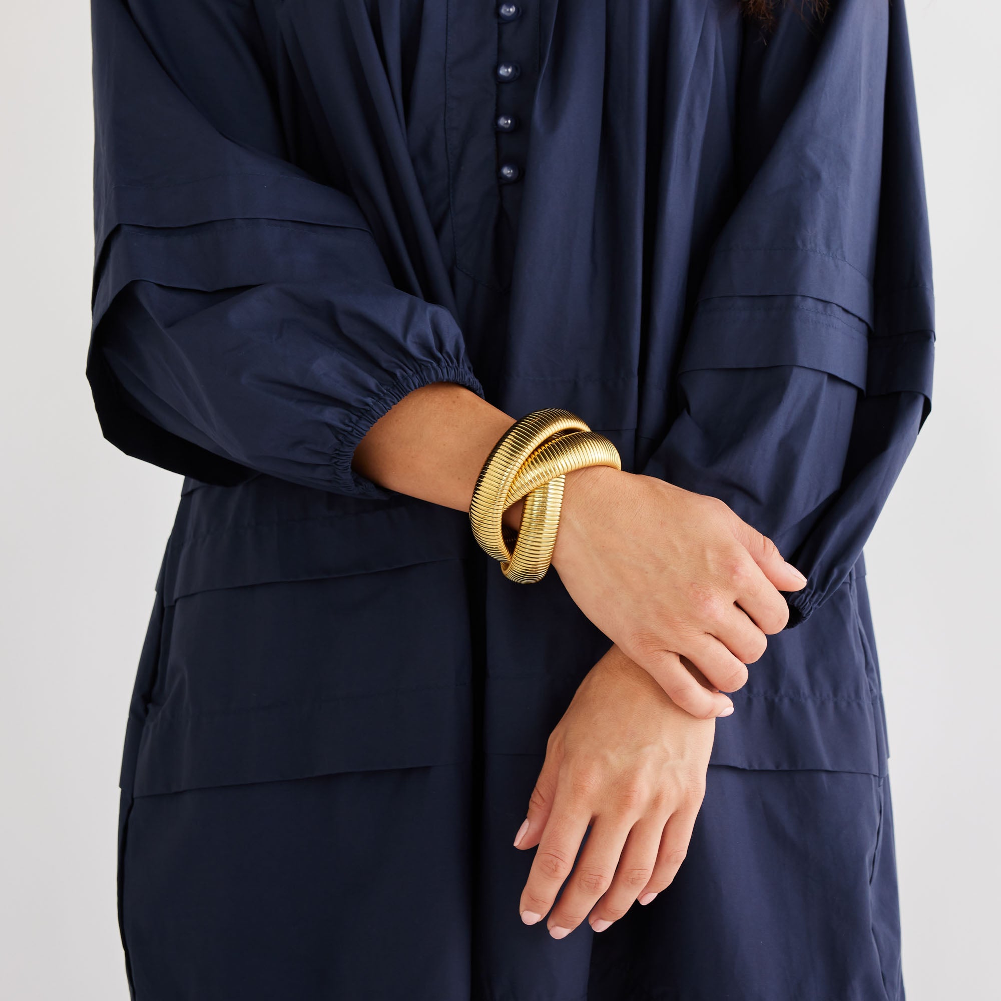 Caryn Lawn Stevie Dress Navy