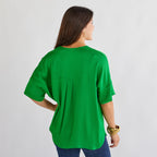 Caryn Lawn Elizabeth Top Emerald