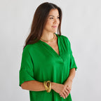 Caryn Lawn Elizabeth Top Emerald