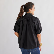 Load image into Gallery viewer, Caryn Lawn Ryan Bow Top Black