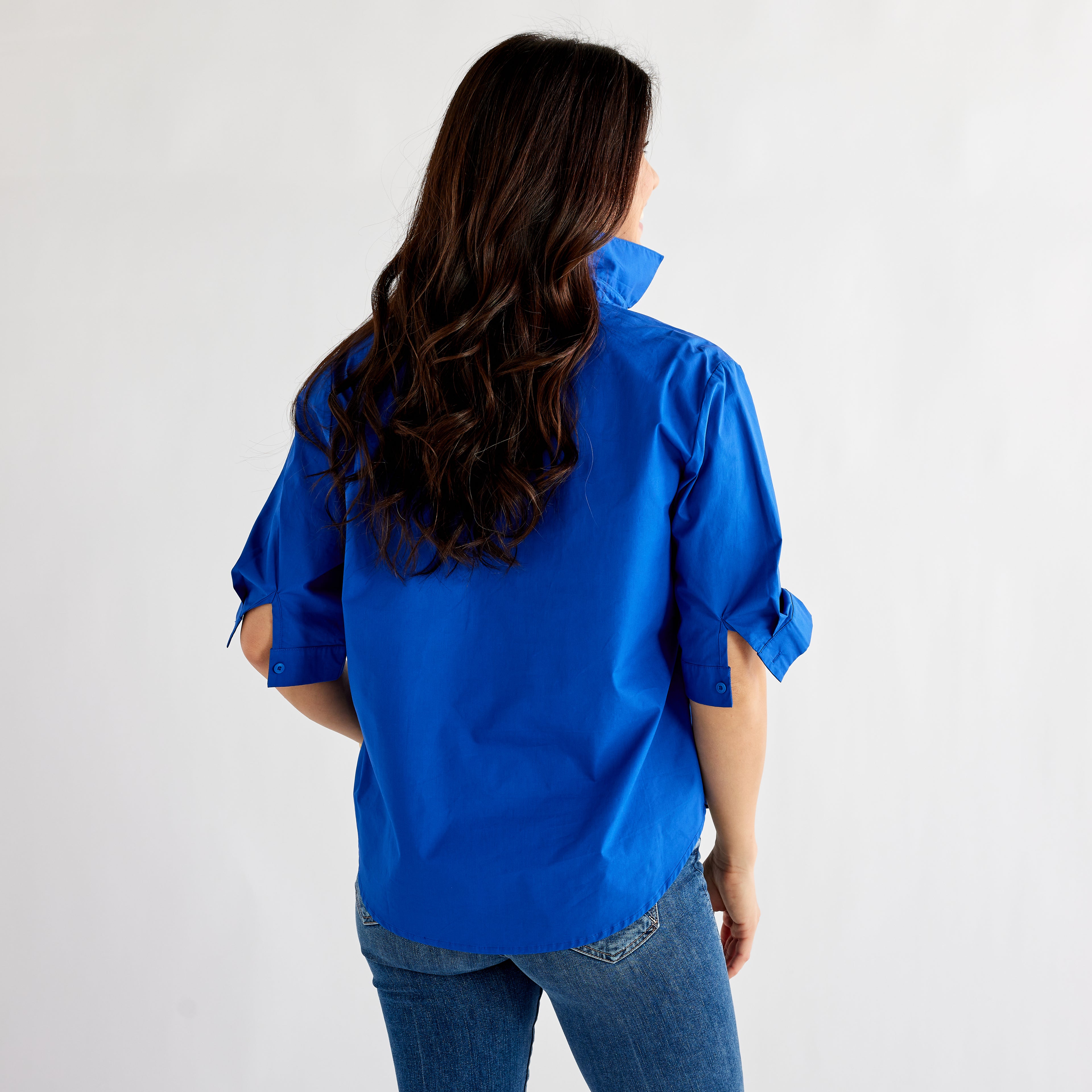 Caryn Lawn Maya Top Royal