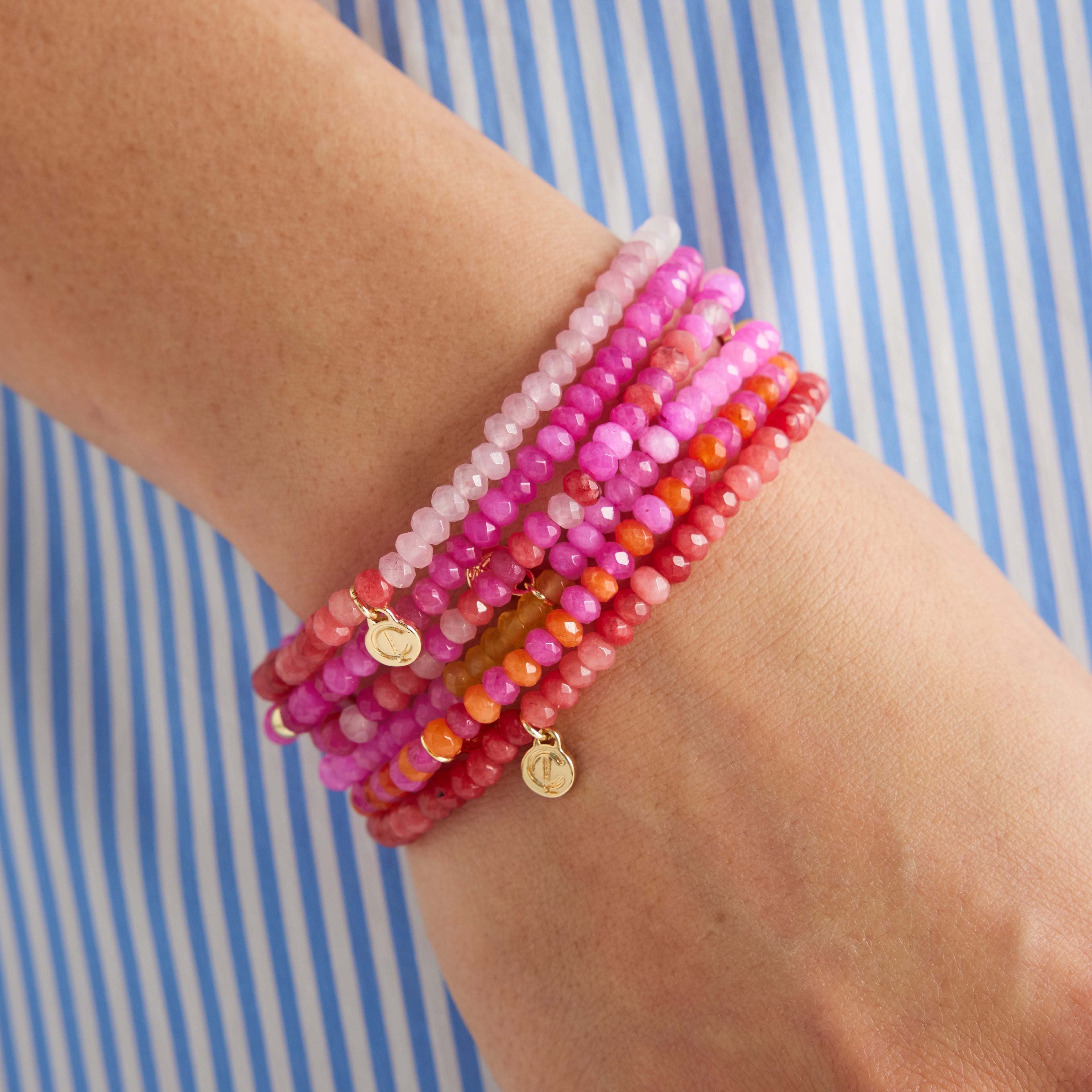 Caryn Lawn Palermo Bracelet Mini Coral