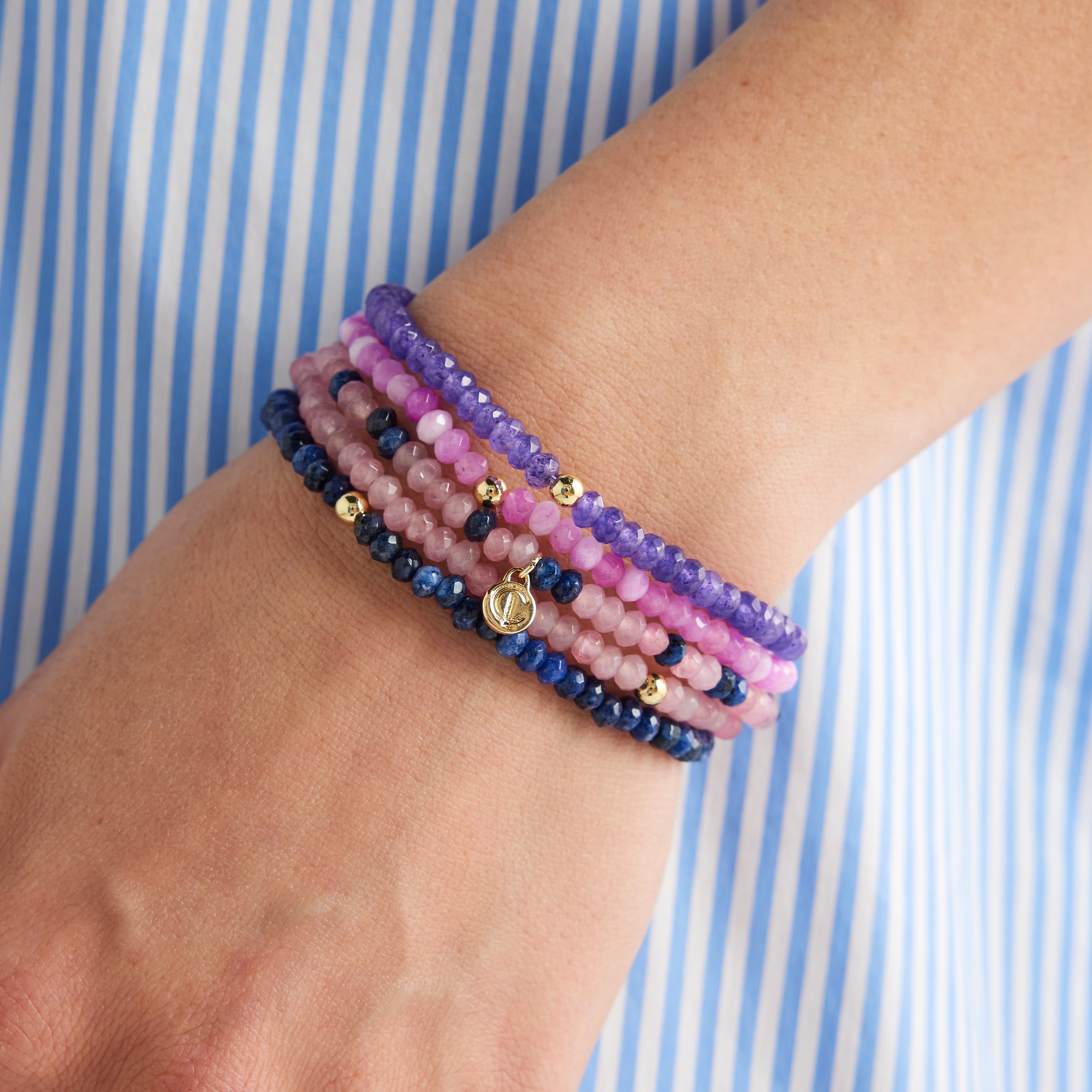 Caryn Lawn Palermo Bracelet Mini Apricot