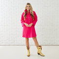 Caryn Lawn CHLOE DRESS FUSCHIA