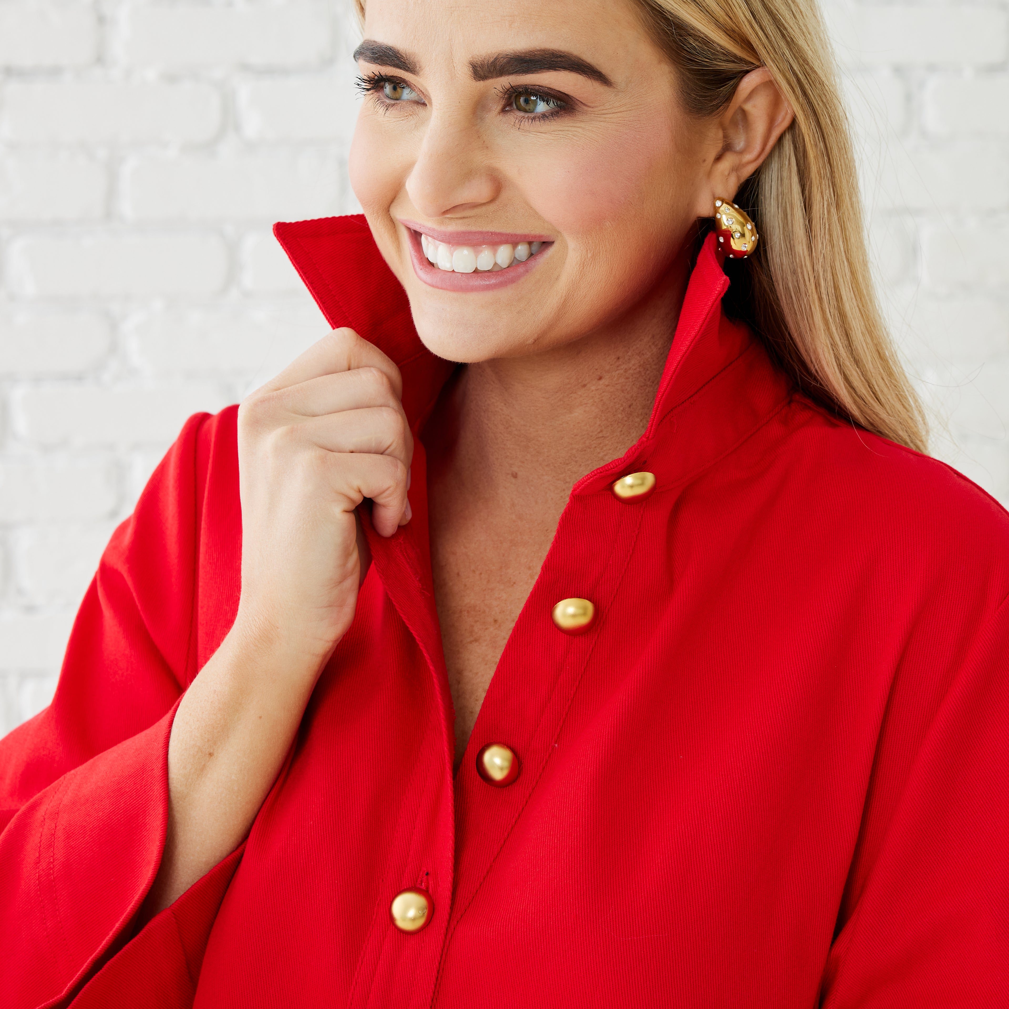 Caryn Lawn CHLOE DRESS CRANBERRY