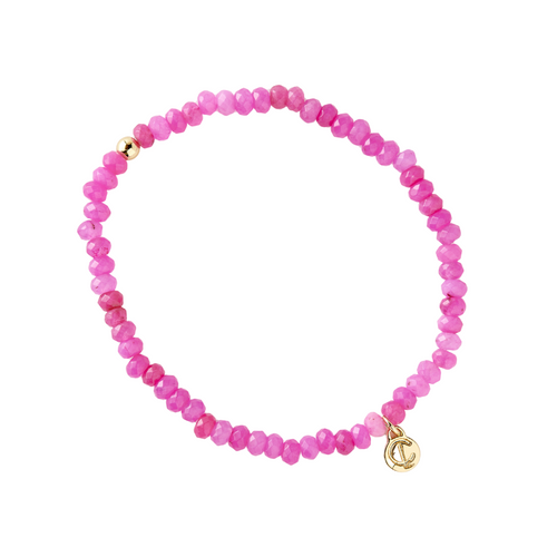 Caryn Lawn Palermo Bracelet Mini Hot Pink
