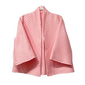 Caryn Lawn Jackie Jacquard Jacket Coral