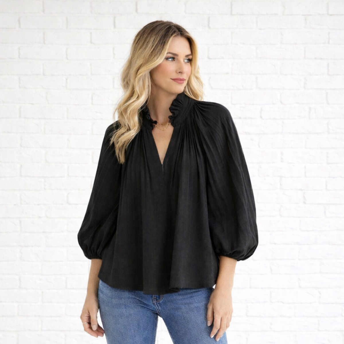 Camille Top Black