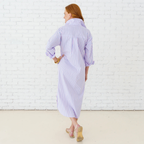 Caryn Lawn Phoebe Dress Pink and Blue