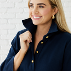 Caryn Lawn CHLOE DRESS NAVY