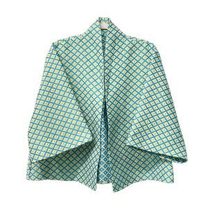 Caryn Lawn Jackie Jacquard Jacket Green