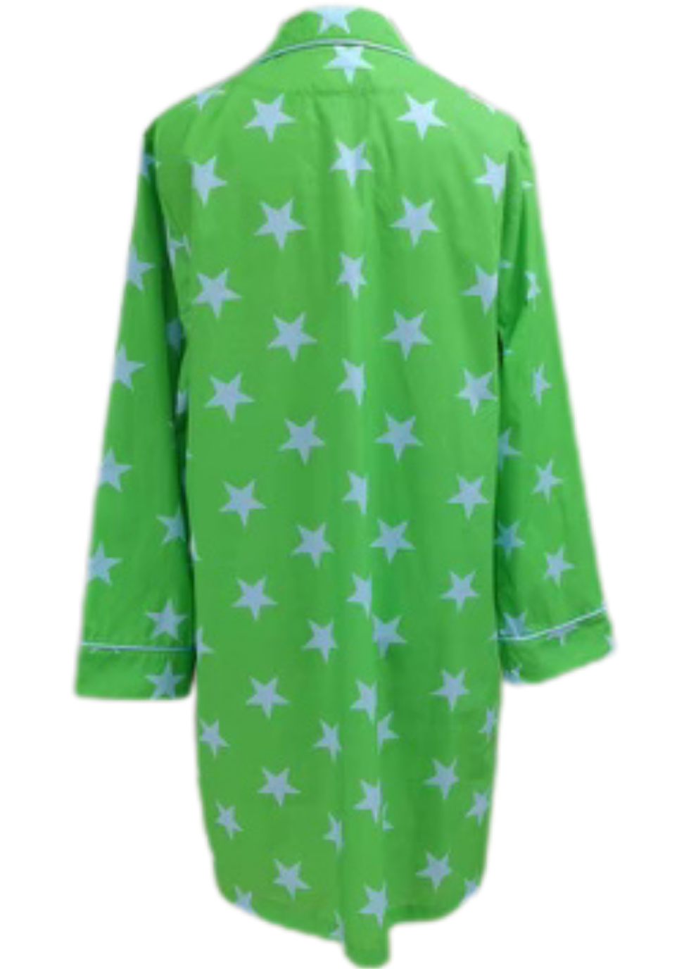 Caryn Lawn Green/blue star Sleep Shirt