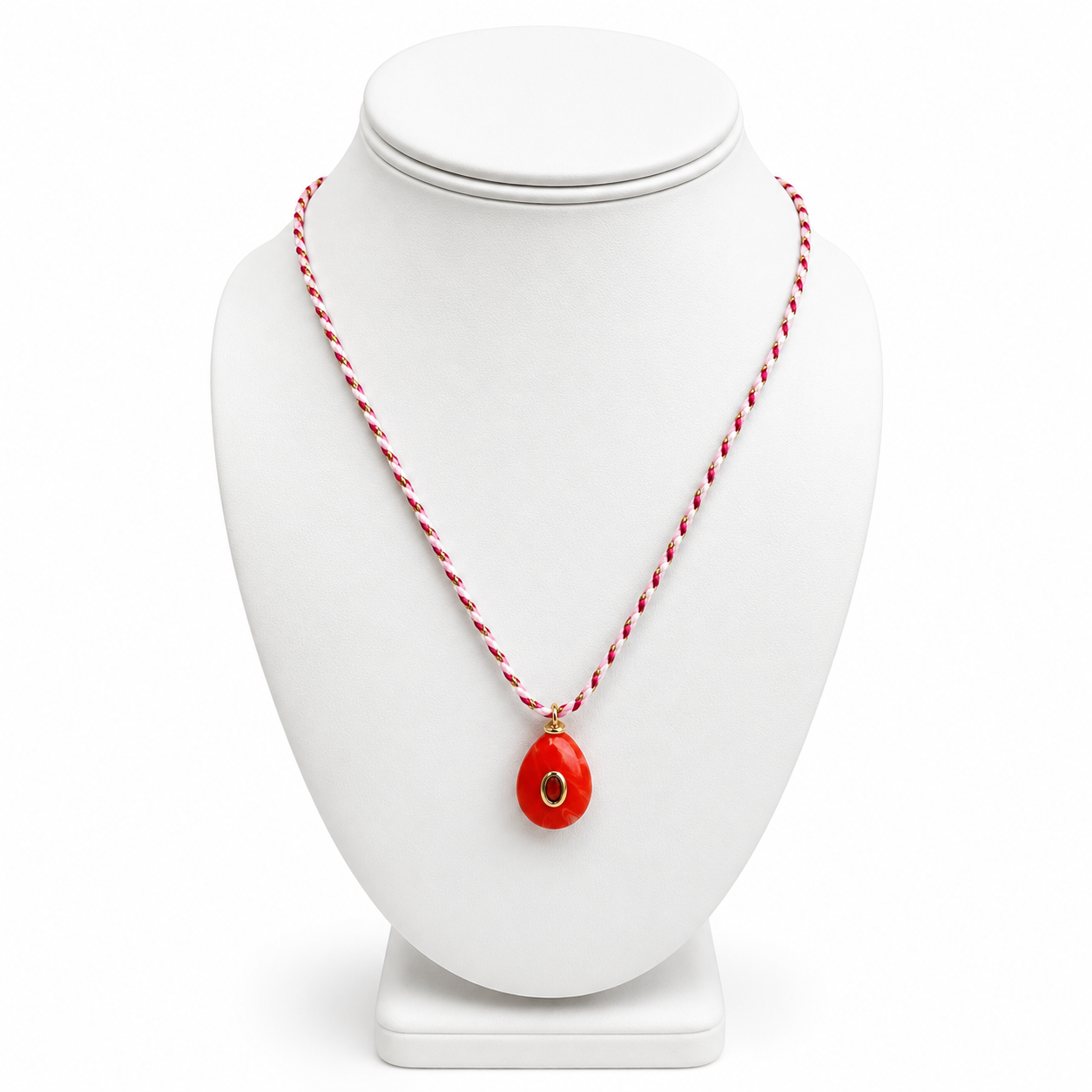 Mia Necklace Coral