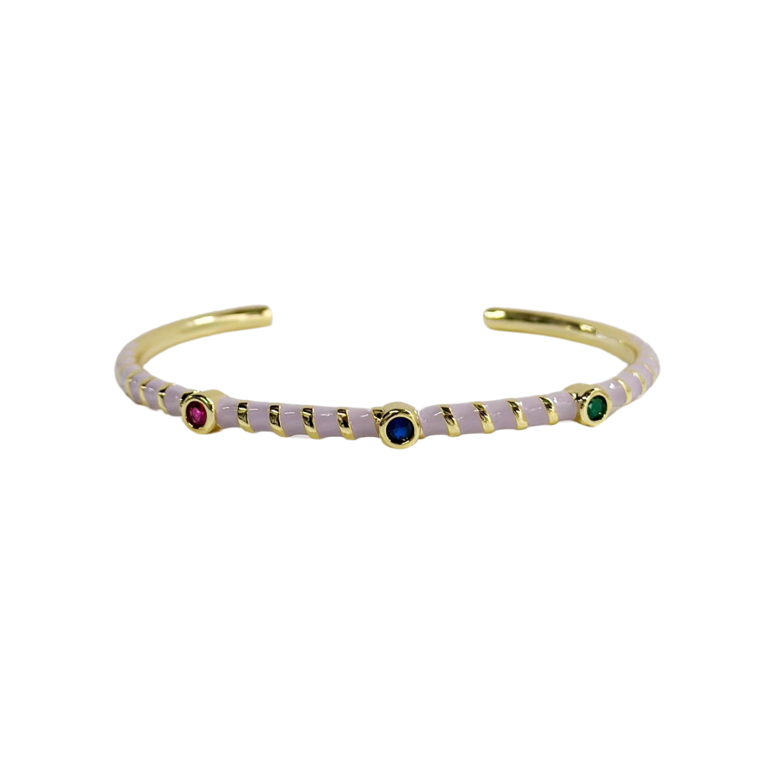 Caryn Lawn Ani Cuff Lavender