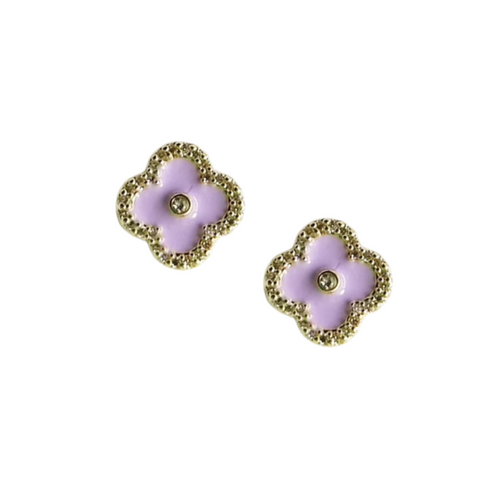 Caryn Lawn Chloe Stud Lavender