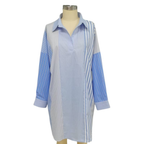 Caryn Lawn Preppy Patchwork Blue