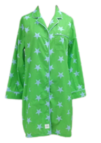Caryn Lawn Green/blue star Sleep Shirt