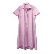 Load image into Gallery viewer, Caryn Lawn Millie Dress Long Pink Stripe