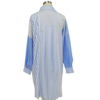 Caryn Lawn Preppy Patchwork Blue