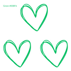 Caryn Lawn Green Heart PJ Set