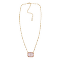 Caryn Lawn Grace Necklace Light Pink