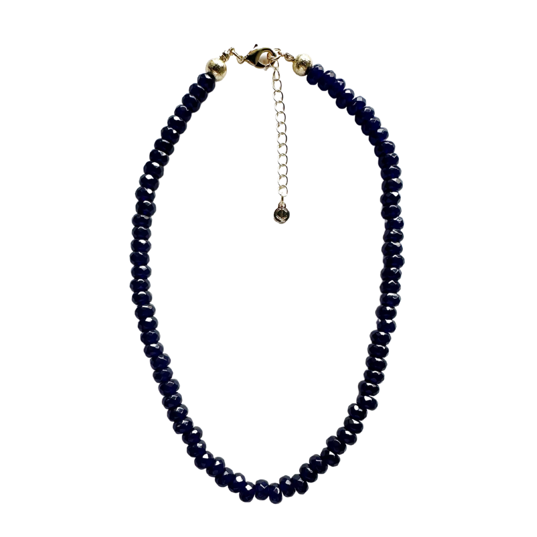 Caryn Lawn Palermo Necklace Midnight