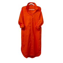 Load image into Gallery viewer, Caryn Lawn Piper Dress Long Orange