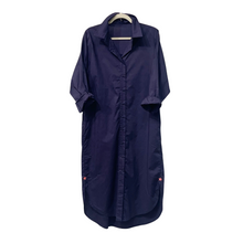 Load image into Gallery viewer, Caryn Lawn Piper Dress Long Navy