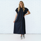 Cassie Dress Navy