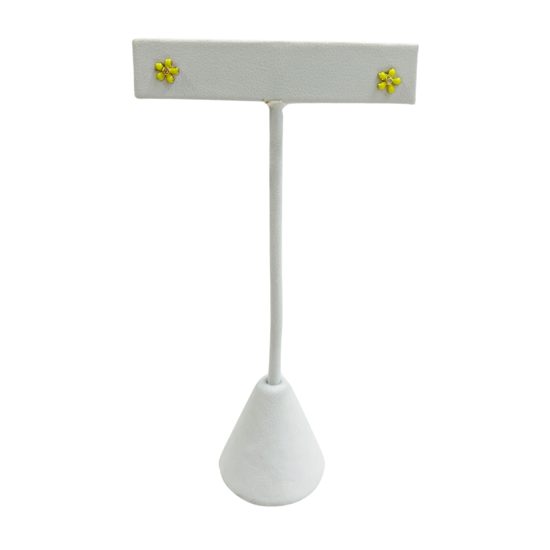 Caryn Lawn Teeny Tiny Flower Earring Yellow