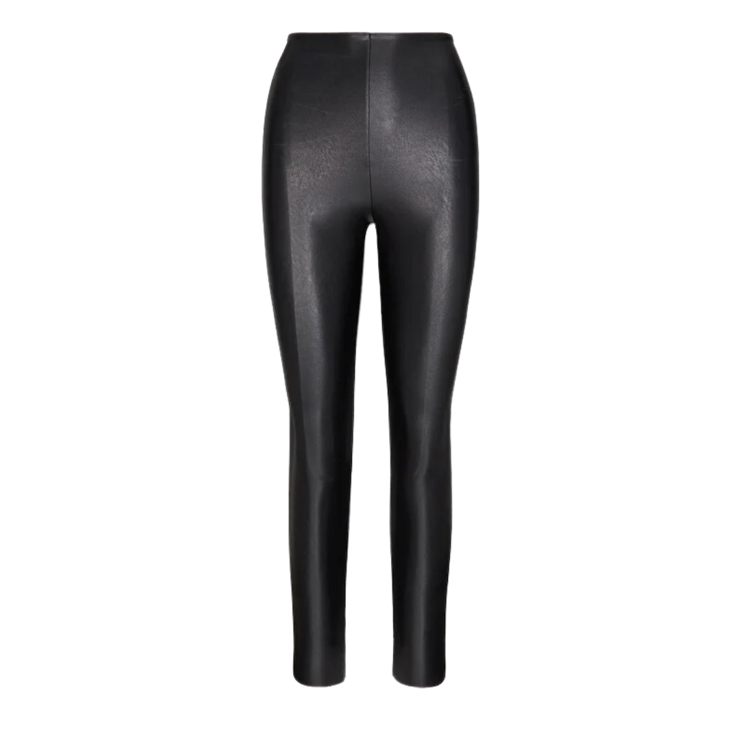 Commando Faux Leather Legging Black Caryn Lawn Caryn Lawn