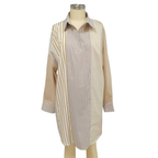 Caryn Lawn Preppy Patchwork Khaki