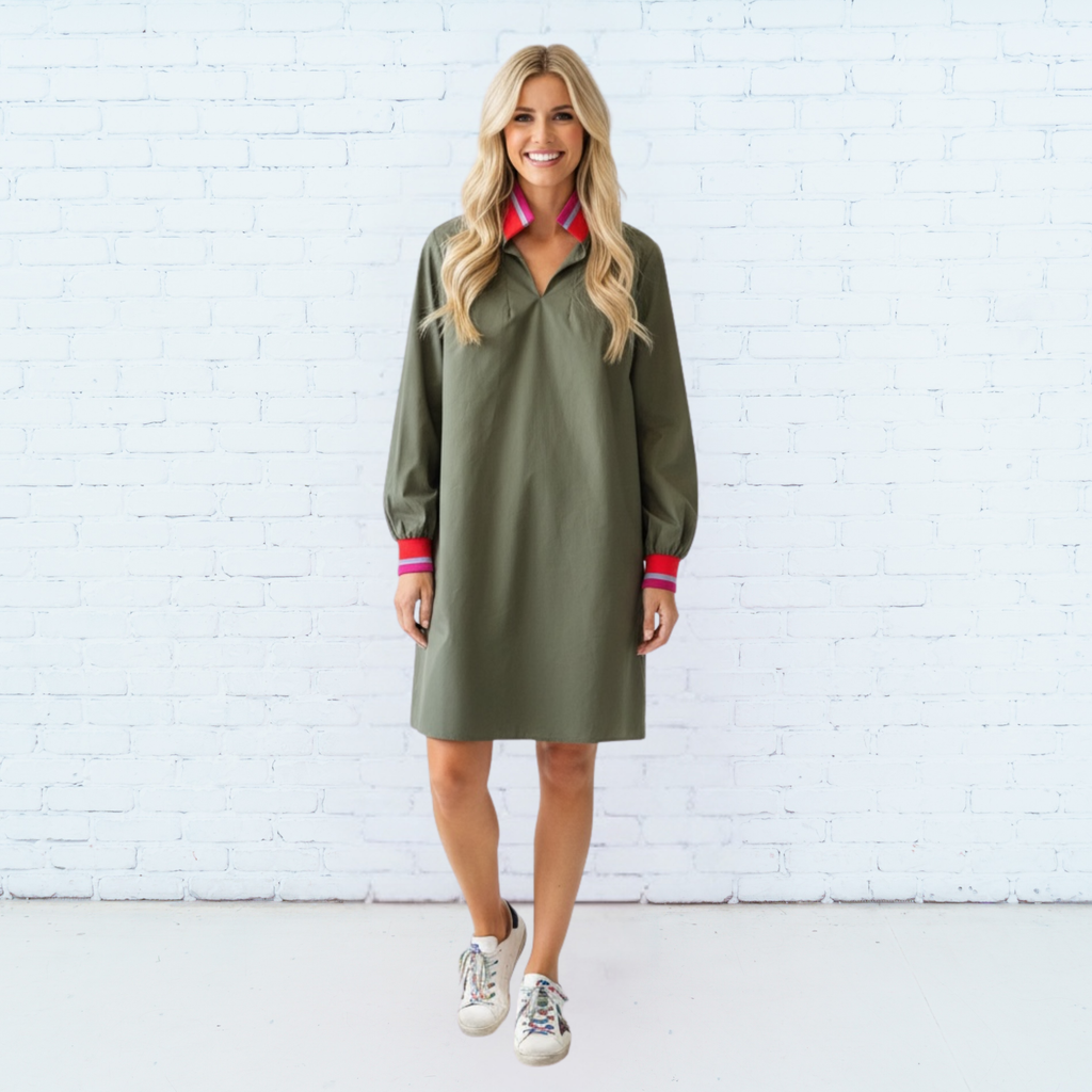 Reece Dress Olive