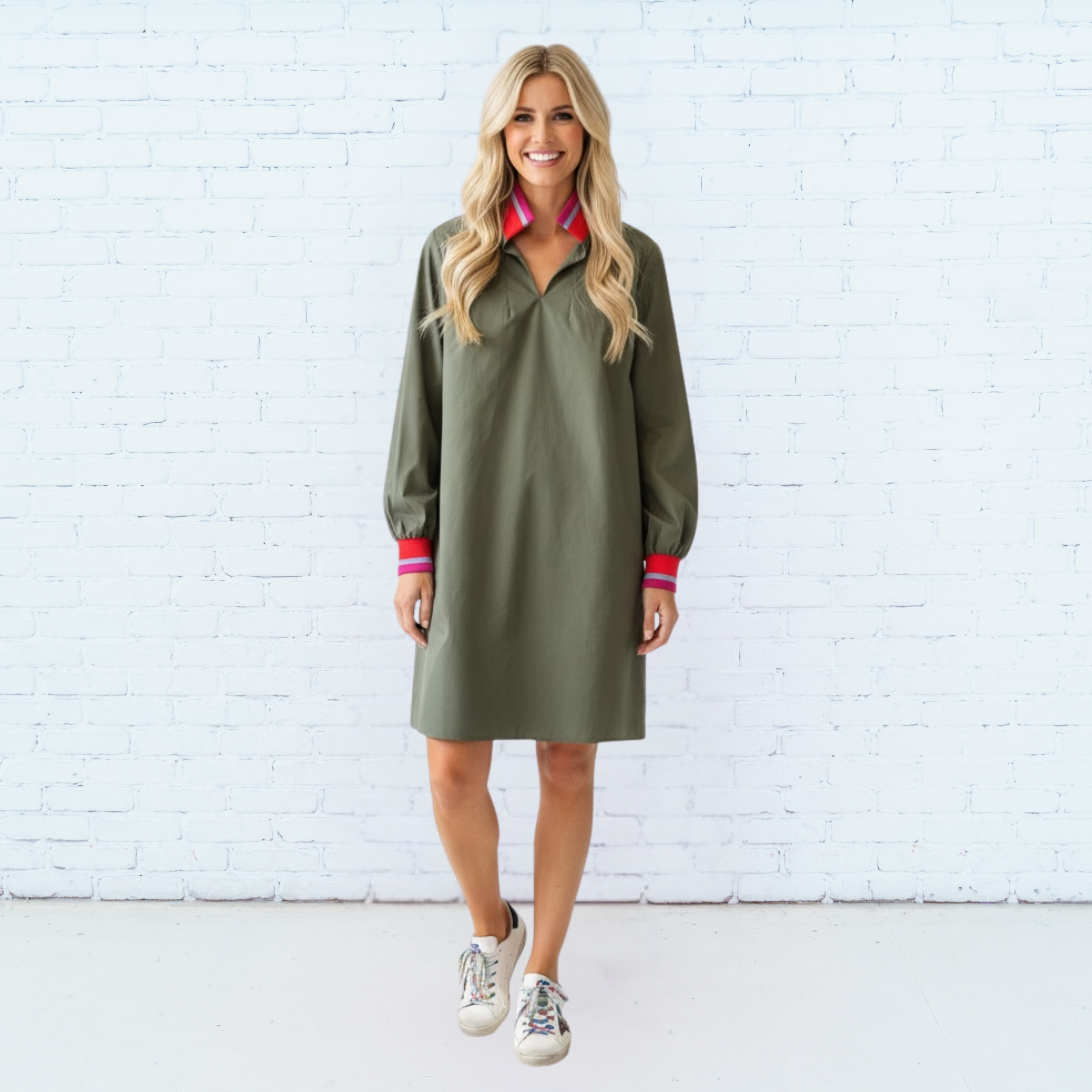 Reece Dress Olive