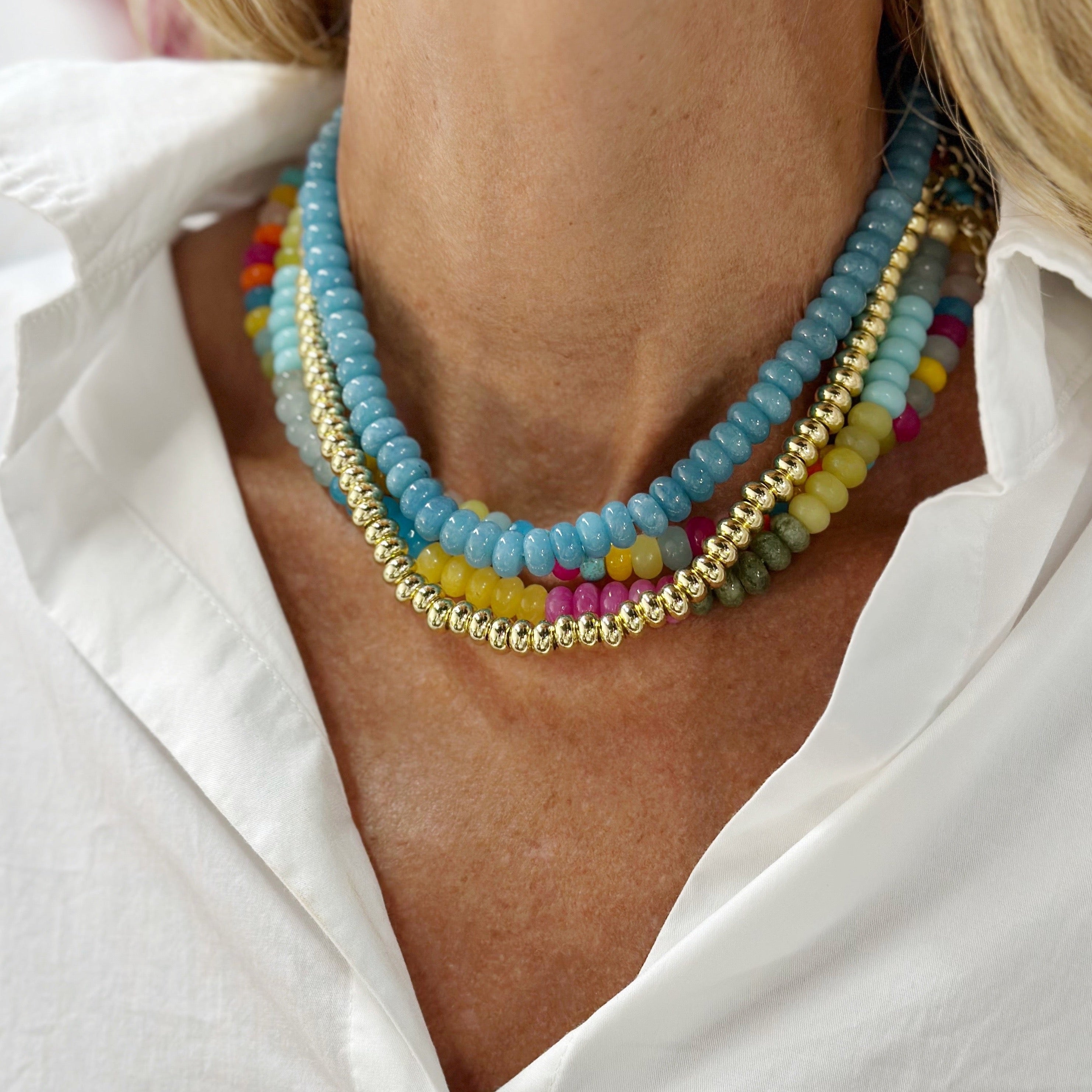 Caryn Lawn Palermo Necklace Ocean