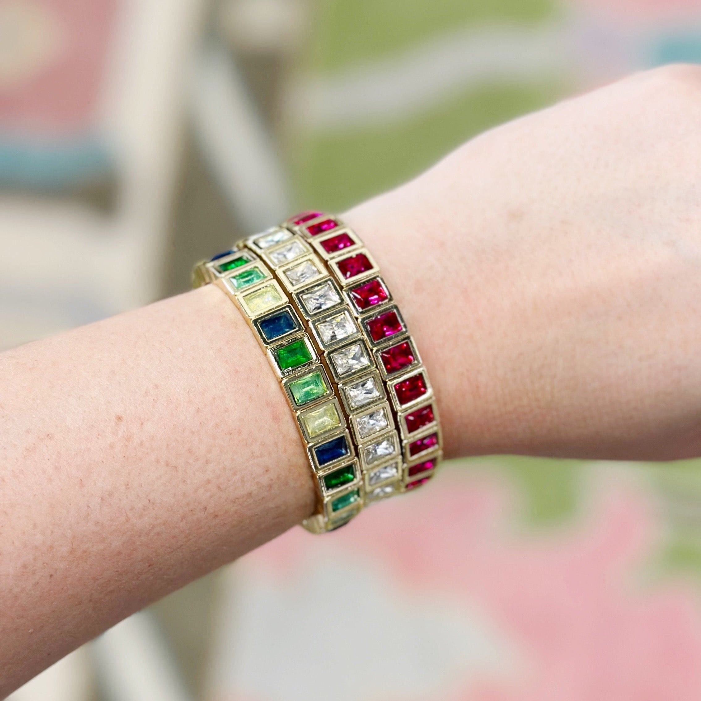 Caryn Lawn Suzette Bracelet Clear