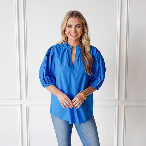 Caryn Lawn Anna Top Royal