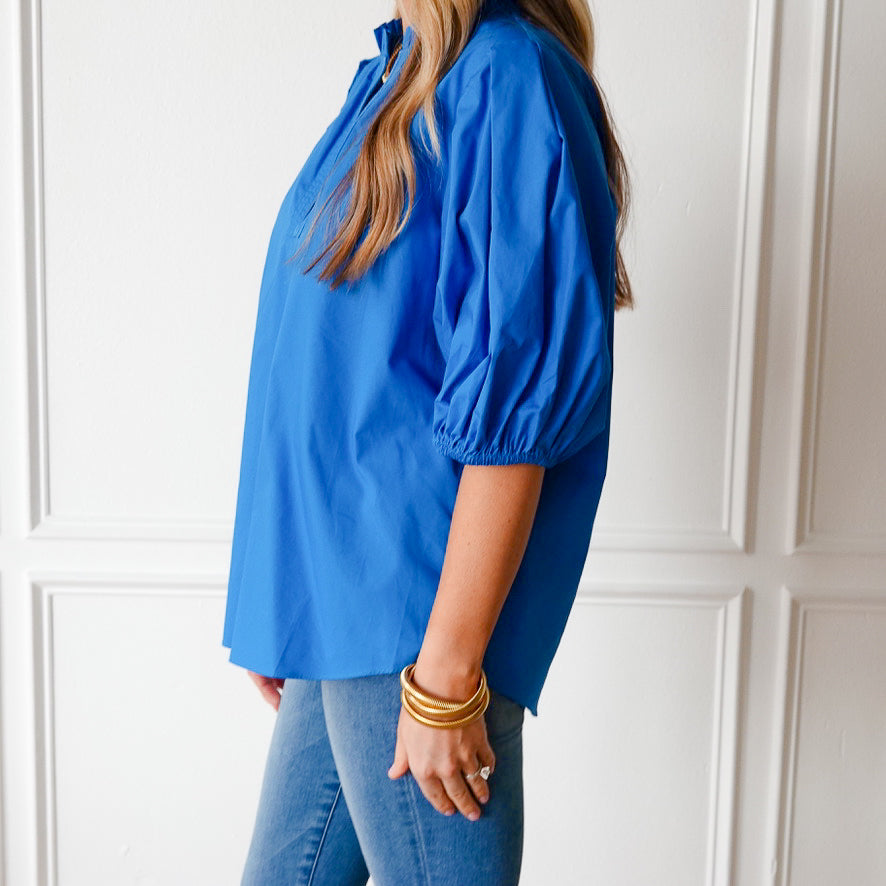 Caryn Lawn Anna Top Royal