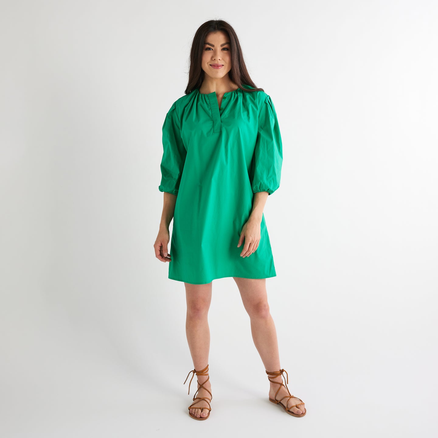 Caryn Lawn Asher Dress Kelly