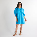 Caryn Lawn Asher Dress Royal