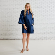 Load image into Gallery viewer, Caryn Lawn Audrey Dress Midnight